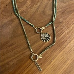 Air & Anchor Beaded Necklace